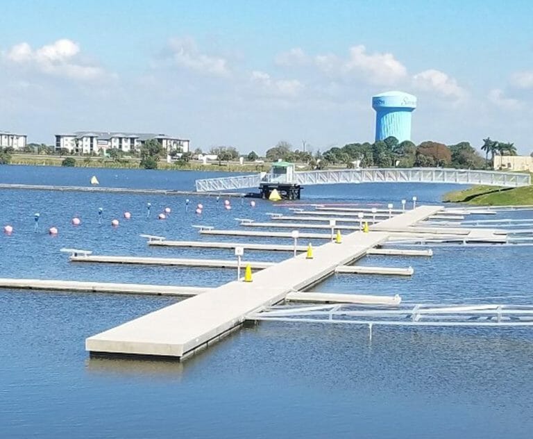 Rowing Floating Docks Rowing Dock Manufacturer AccuDock